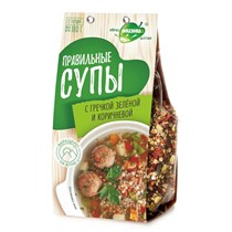 Суп ™ "Образ жизни" с гречкой зеленой и коричневой, 180 г VM-00012476