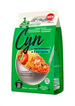 Суп ™ "Bionova" с чечевицей и булгуром, 250 гр. VM-00012709