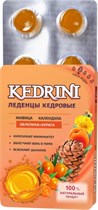 Леденцы кедровые ™ "Кедрини" Облепиха и курага, (6 шт блистер) VM-00013003