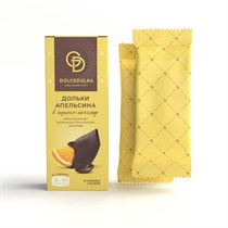Дольки апельсина ™ "DOLCEDOLKA" в горьком шоколаде, 16 гр. VM-00012239