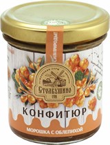 Конфитюр ™ "Столбушинское" МОРОШКА С ОБЛЕПИХОЙ, 160 гр VM-00012976