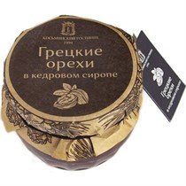 Варенье ™ "Косьминский гостинец"грецкие орехи в кедровом сиропе 160 гр. VM-00012838