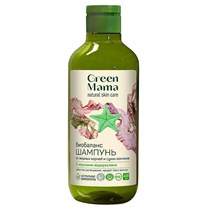 Шампунь ™ Green mama Биобаланс от жирных корней и сухих кончиков с морскими водорослями VM-00012022