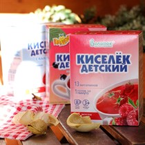 Кисель ™ "Витошка" с витаминами МАЛИНА (25гр. - 8 шт) VM-00003355