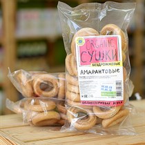 Сушки ™ "Компас Здоровья" амарантовые бездрожжевые 200 гр. VM-00003626