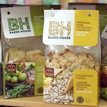 Хлебцы Итальянские ™ "Baker House" Розмарин 250гр. VM-00003711