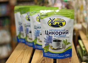 Цикорий ™ "Бабушкин хуторок" со Стевией и Сливками 130 г. VM-00001487