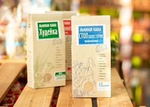 Каша ™ "Компас Здоровья" заварная льняная "Стоп Холестерин" 400 гр VM-00005431