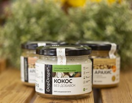 Паста ореховая ™ "Dop Drops"КОКОС без добавок 250 гр VM-00007144