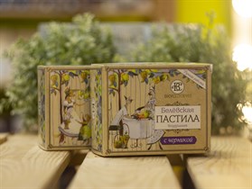 Пастила белевская воздушная™ "ВКУССТОРИЯ "с черникой 200 гр. VM-00007169