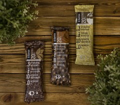 Батончики ™ "Ё батон"20 % протеина со вкусом КОФЕ с Арахисом в темной шоколадной глазури 40 гр VM-00007270