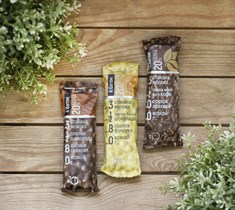 Батончики ™ "Ё батон"20 % протеина со вкусом ПЕЧЕНЬЯ с ЛЕСНЫМ ОРЕХОМ в бел. глазури 40 гр VM-00007268