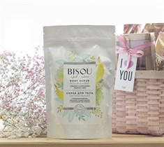 Скраб для тела ™ "BISOU I Feel...nature" Питательный, с банан. мякотью, порошком лукумы и малин. кос VM-00008179