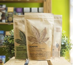 Натуральный белок ™ "Konoplektika" из семян конопли HEMGREEN 250 гр VM-00006655