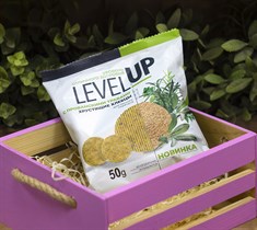 Хлебцы хрустящие ™  LEVEL UP  с прованскими травами, 50 г