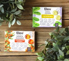 Карамель леденцовая ™ "ELEO" с облепиховым маслом и витамином С, 19 гр. VM-00010357