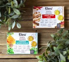 Карамель леденцовая ™ "ELEO" с прополисом,ментолом и мелиссой, 19 гр. VM-00010358