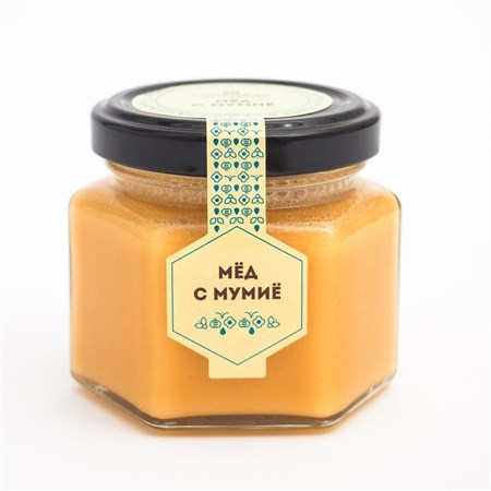 Мед ™  "Мусихин. Мир меда" Сила мёда "С мумиё" 150 гр. VM-00011042