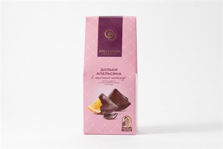 Дольки апельсина ™ "DOLCEDOLKA" в молочном шоколаде, 95 гр. VM-00012234