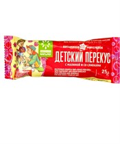 Батончик  ™ "Absolute Nature" «Детский перекус» с малиной и со сливками, 25 гр VM-00008472