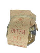 Мед ™ "Зеленая Улица" с кедровым орехом и клюквой, 245 гр. VM-00012341