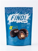 Конфеты ™ " FINDI" Black, финиковые с миндалем в темной глазури, 150 гр УП-00000010
