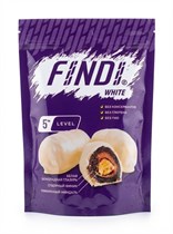 Конфеты ™ " FINDI" White, финиковые с миндалем в белой глазури, 150 гр УП-00000011