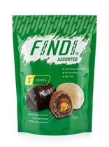 Конфеты ™ "FINDI" Assorted, финиковые с миндалем в шоколадной глазури АССОРТИ, 150 гр УП-00000013