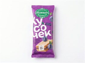 Батончик ™ "Белевская пастильная мануфактура" Кусочек Белевской пастилы с черничным вареньем, 25 гр УП-00000251