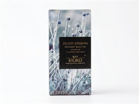 Чай ™ "KIOKO"  Черный с ароматом бергамота KIOKO Silver Sanshin, 25*2.2г УП-00000296