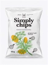 Чипсы ™ "Simply chips" картофельные «Душистый укроп», 50 гр УП-00000368