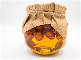 Мед ™ "Зеленая Улица" с фундуком, 235 гр. VM-00012342
