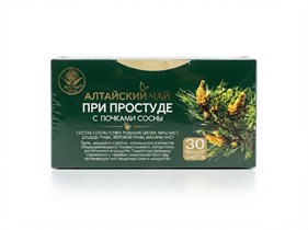 Чай ™ "Алтайский чай" При простуде с почками сосны, 30ф/п*2 гр. УП-00000408