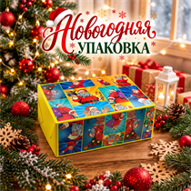 Новогодняя упаковка Дед Мороз 18503